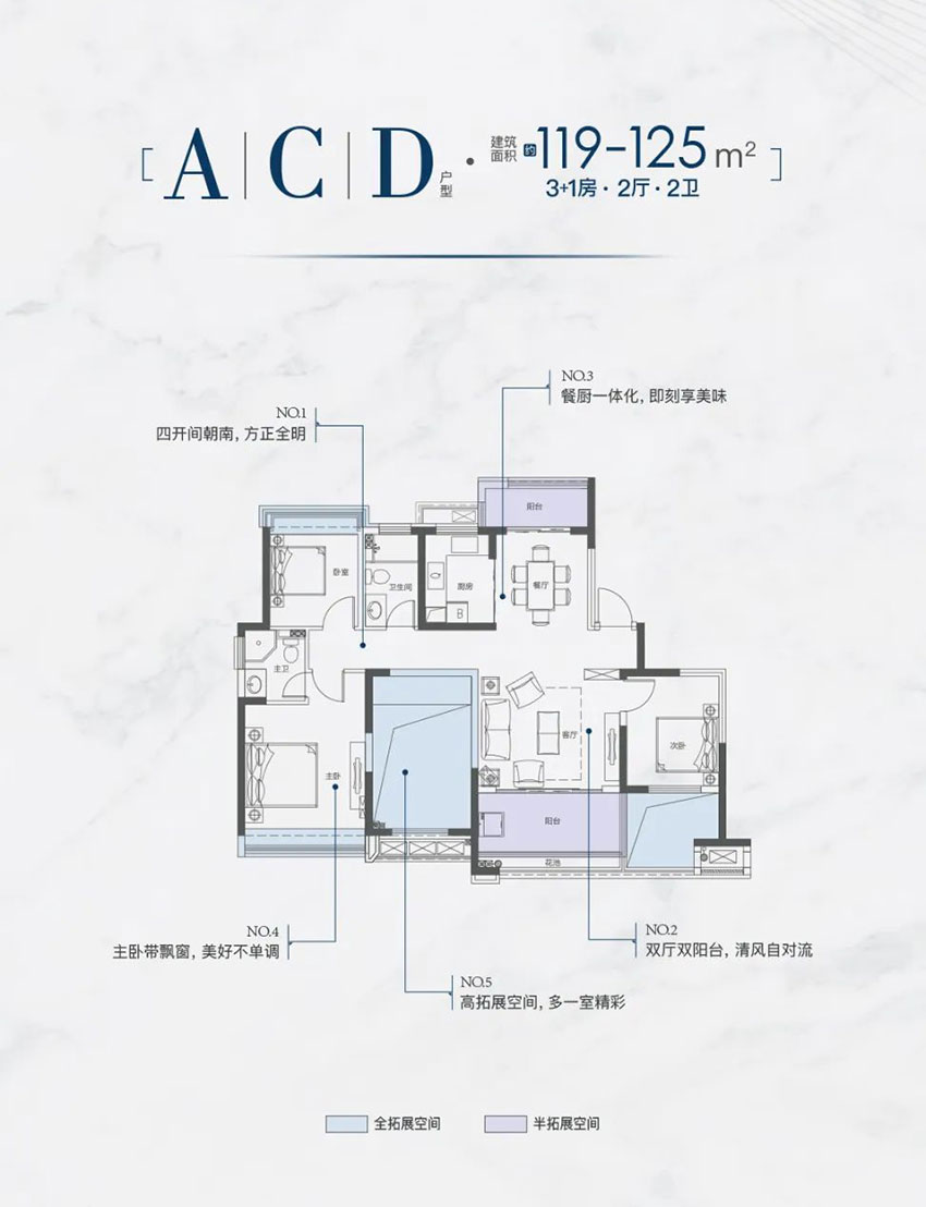 A/C/D户型
