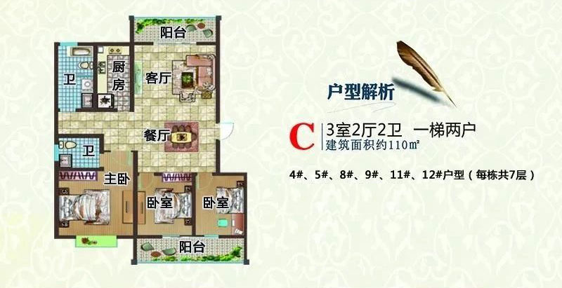 C户型