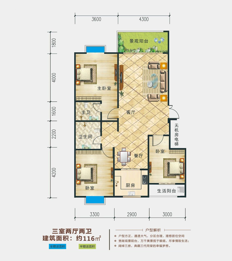 C户型
