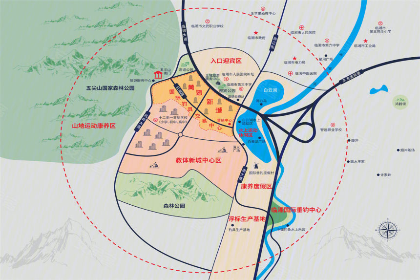 区位图