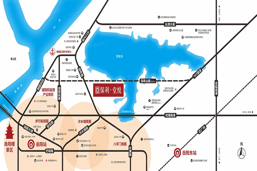 区位图