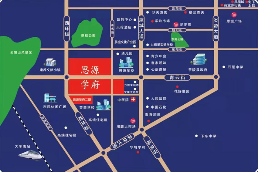 区位图