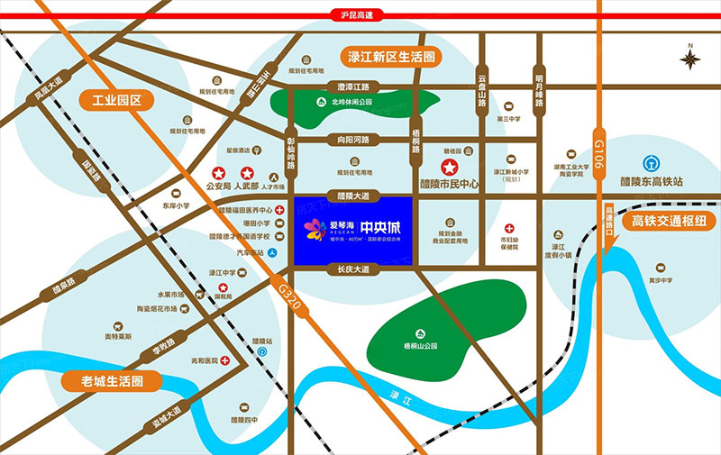 区位图