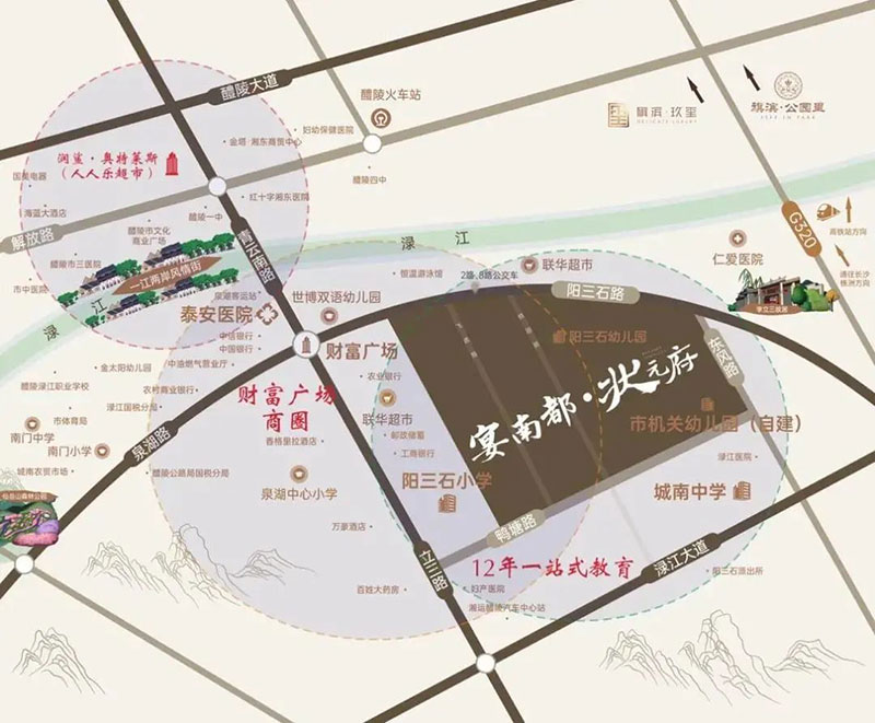 区位图