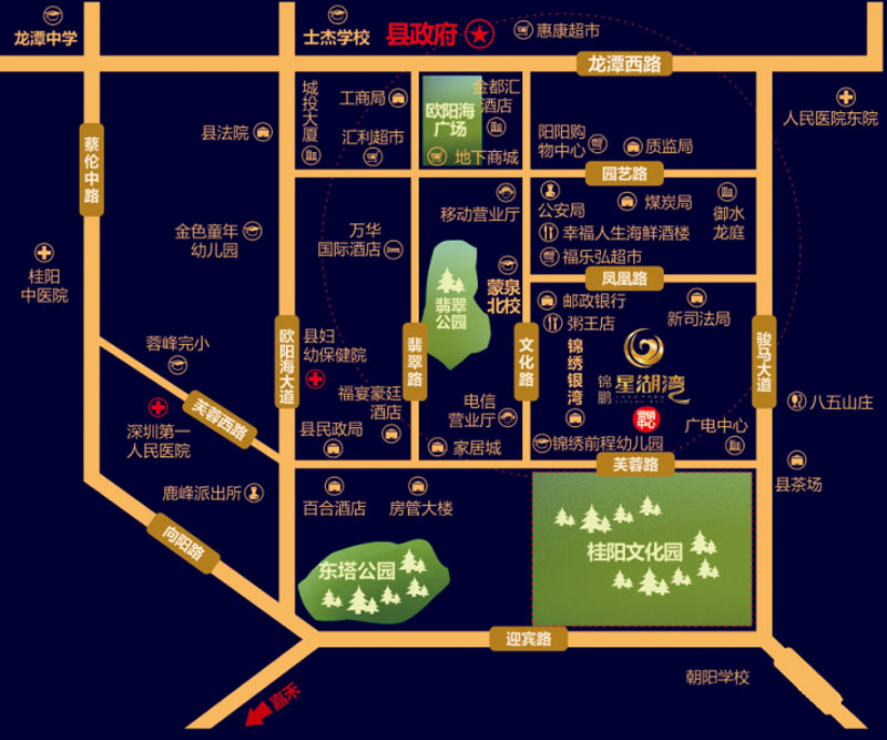 区位图