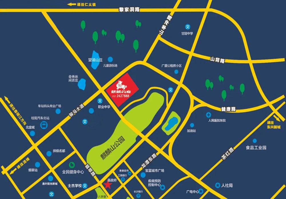 区位图