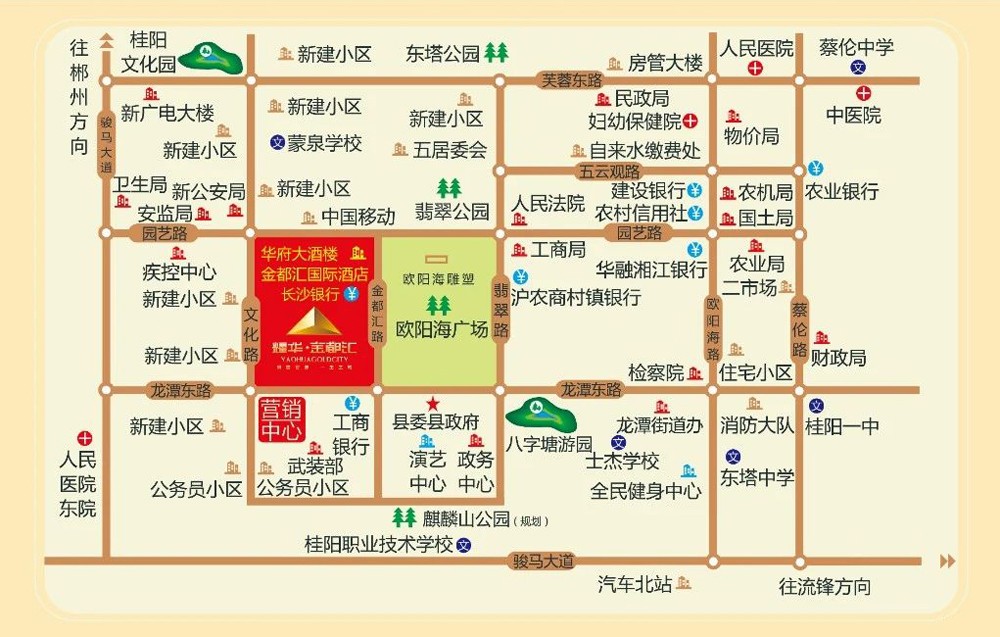区位图