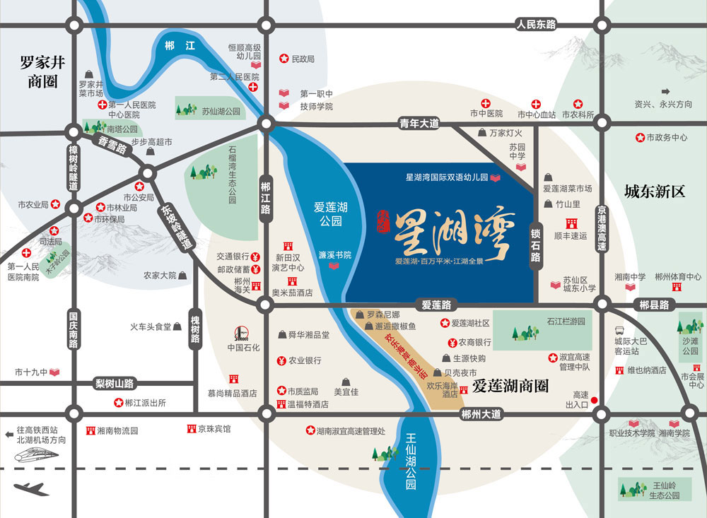 区位图