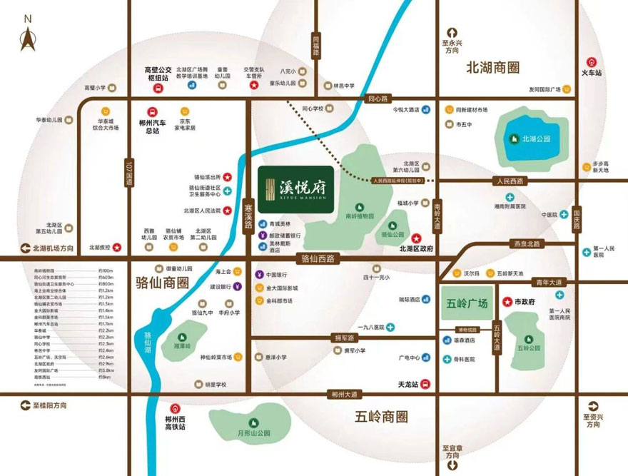 区位图