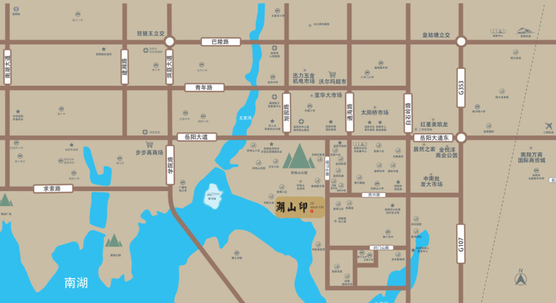 区位图